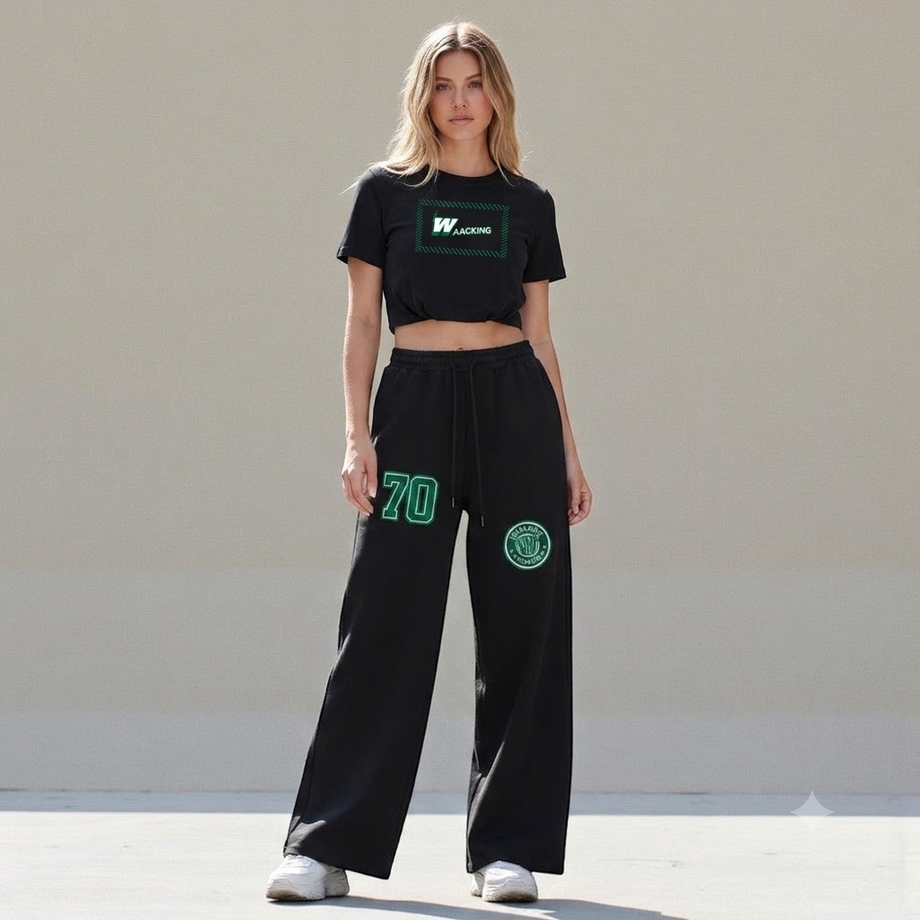 Womens Crop Bubble Hem T-Shirt for Casual Wear