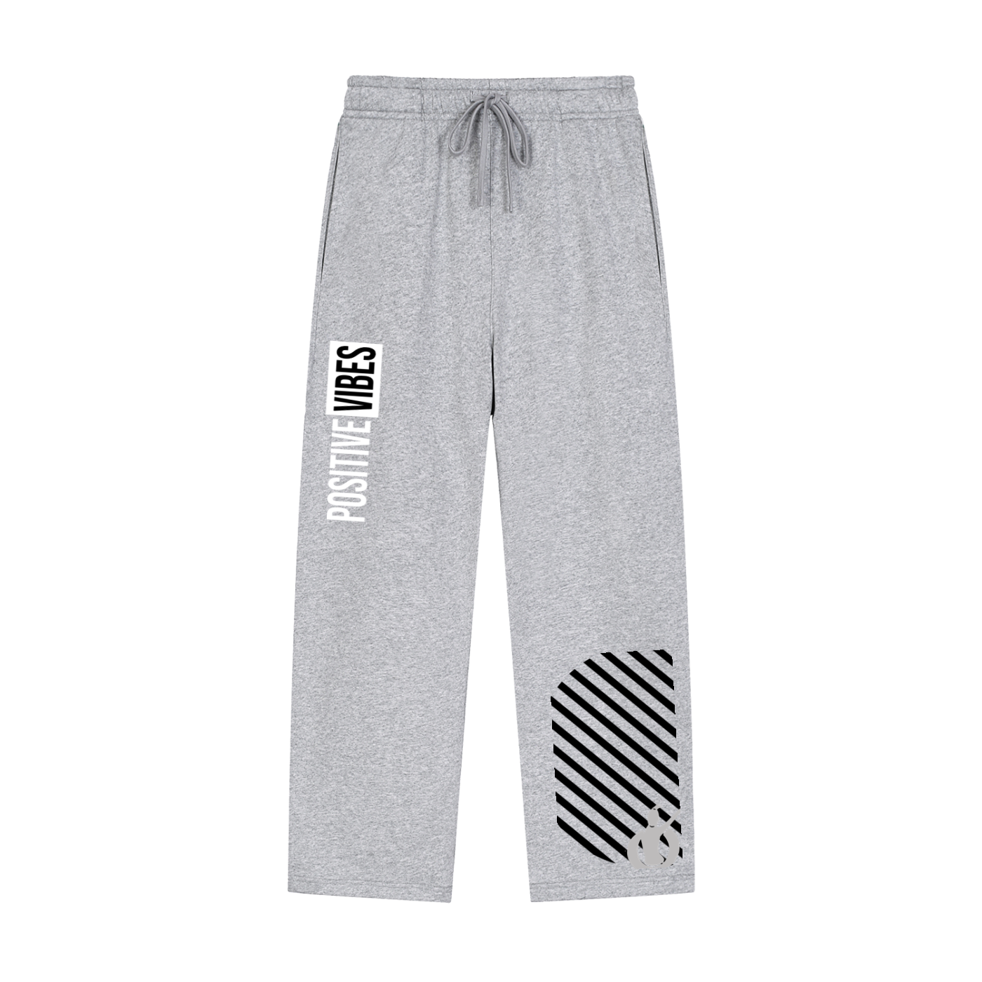 Unisex Straight-Leg Sweatpants for Casual Wear