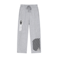 Unisex Straight-Leg Sweatpants for Casual Wear