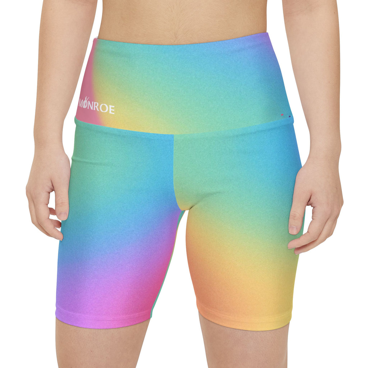 Vibrant Women's Workout Shorts, Colorful Fitness Shorts, Athletic Wear, Activewear, Gym Essentials, Summer Sportswear
