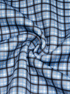 Unisex Plaid Quarter-Zip Sweatshirt