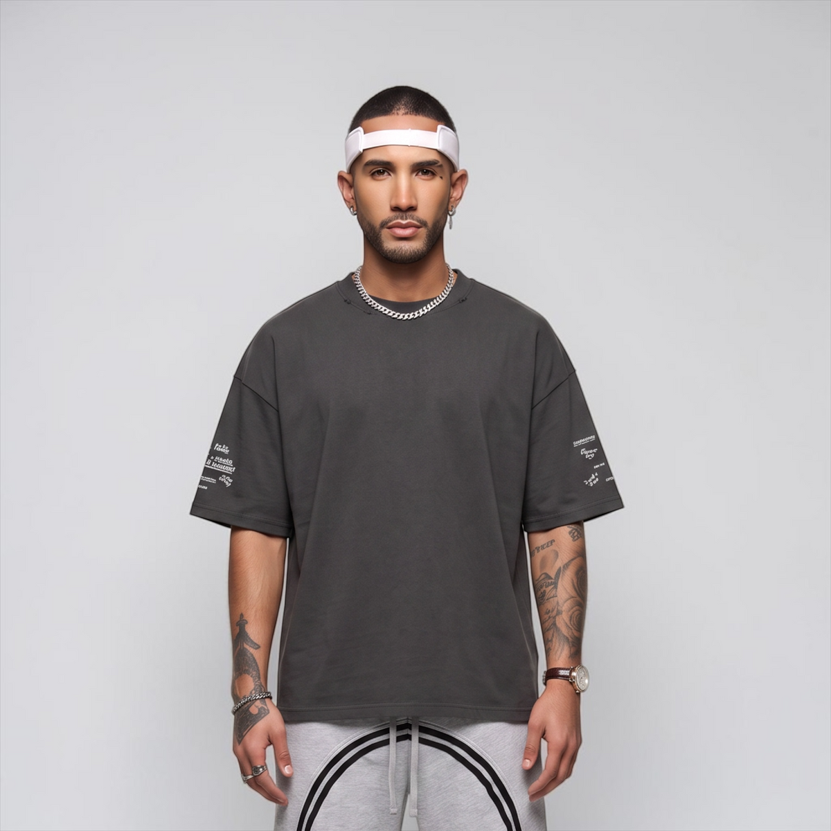 Classic Frayed Boxy Tee