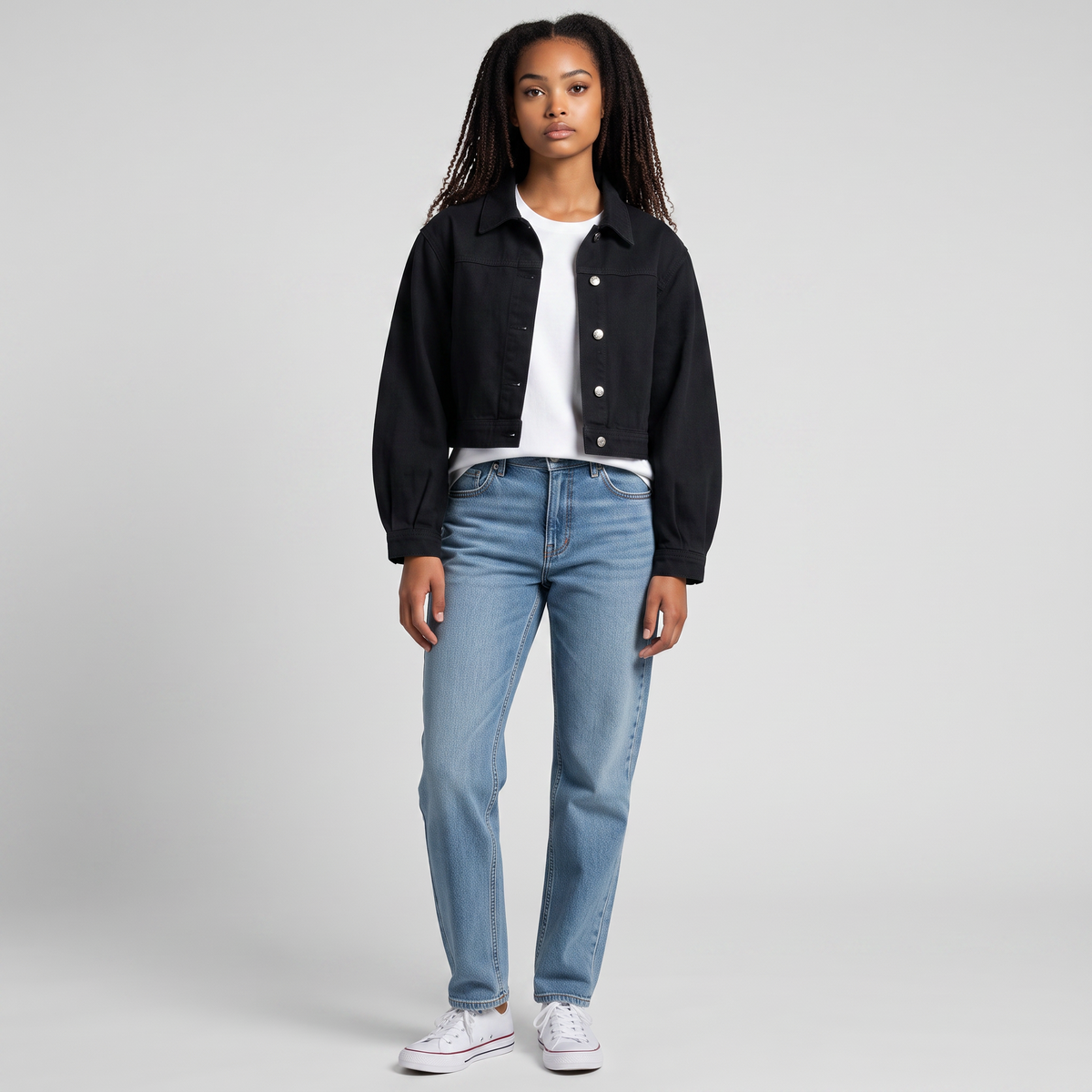 Women’s Crop Denim Jacket