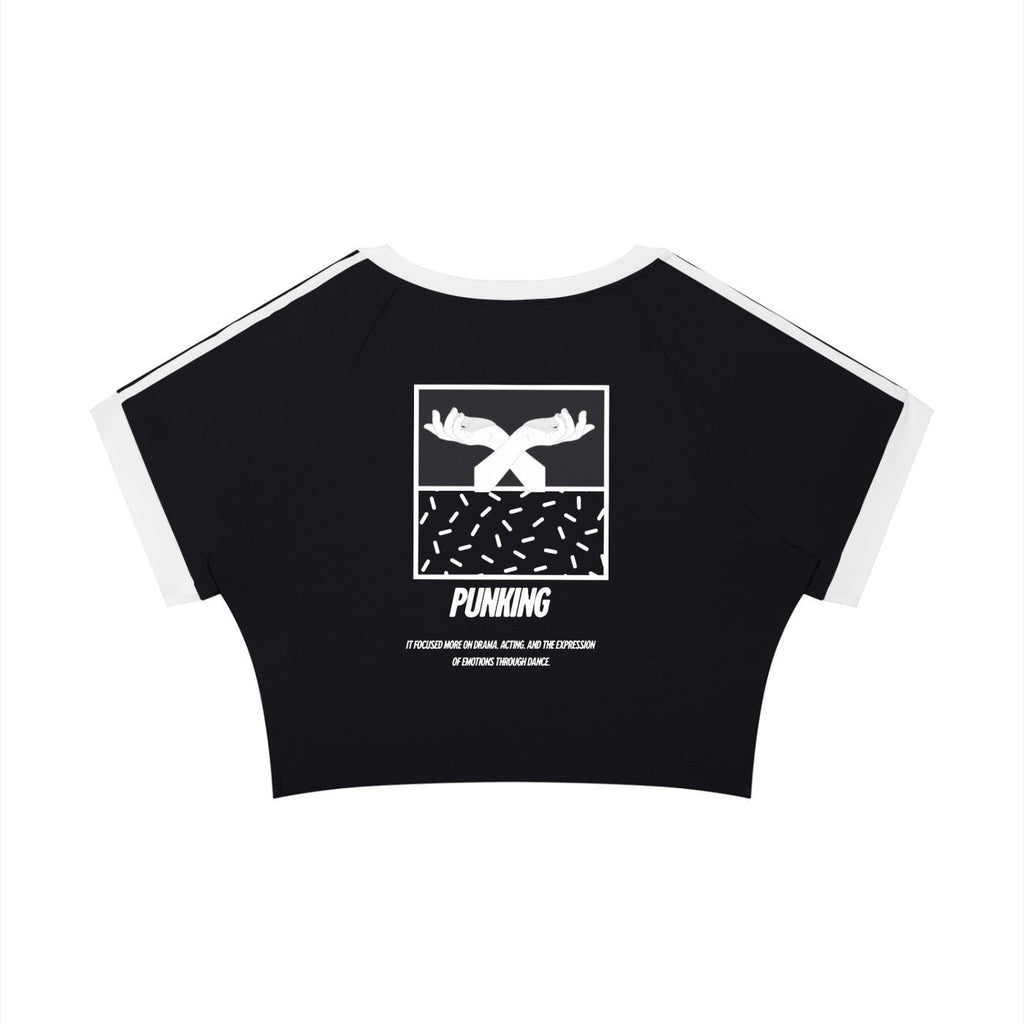 Stylish Women's Raglan Crop T-Shirt for Everyday Wear